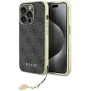 Guess Guess GUHCP15LGF4GGR iPhone 15 Pro 6.1&quot; gray/gray hardcase 4G Charms Collection
