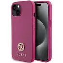 Guess Guess GUHCP15SPS4DGPP iPhone 15 6.1&quot; pink/pink hardcase Strass Metal Logo