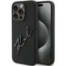 Karl Lagerfeld Karl Lagerfeld Silicone Karl Script case for iPhone 15 Pro Max - black