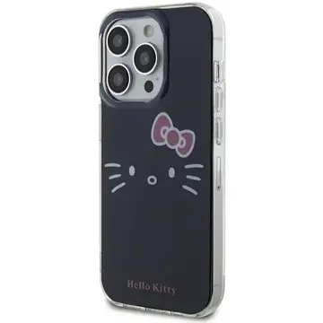 Husa Hello Kitty IML Kitty Face case for iPhone 15 Pro Max - black