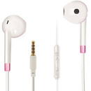 2GO In-Ear Stereo-Headset Comfort Alb-Roz
