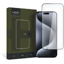 Folie de protectie Ecran HOFI PRO+ pentru Apple iPhone 15 Pro, Sticla Securizata, Full Glue, 2.5D, Neagra