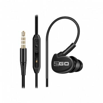 Casti 2GO In-Ear Sport-Headset, Negru