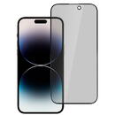 OEM Folie de protectie Ecran Privacy OEM pentru Apple iPhone 15 Pro Max, Sticla Securizata, Full Glue, Neagra