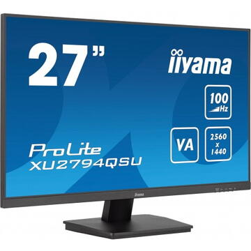 Monitor LED Iiyama XU2794QSU-B6 16:9  HDMI+DP+2xUSB VA, Negru