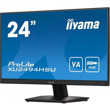 Monitor LED Iiyama XU2494HSU-B6 16:9  HDMI+DP+2xUSB, Negru