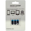 Webcam Cover Protect yourself (3er Pack) , negru