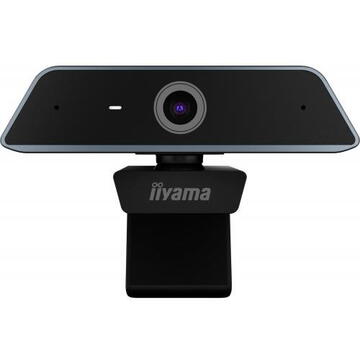 Camera web Iiyama Webcam  UC CAM80UM-1  4K-Huddle USB-C , Negru