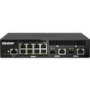 QNAP Comutator QSW-M2108R-2C, 10 porturi, Negru