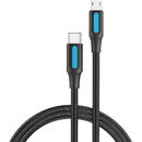 Vention USB-C 2.0 to Micro-B 2A cable 1m Vention COVBF black