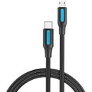 Vention USB-C 2.0 to Micro-B 2A cable 2m Vention COVBH black