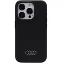 Audi Silicone Case for iPhone 15 Pro - black