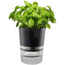 Gefu GEFU BOTANICO Herb pot Freestanding Plastic, Stainless steel Black