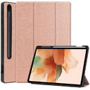 Husa pentru Samsung Galaxy Tab S7 Plus / S8 Plus / S7 FE - Techsuit FoldPro - Rose Gold