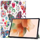 Techsuit Husa pentru Samsung Galaxy Tab S7 Plus / S8 Plus / S7 FE - Techsuit FoldPro - Butterfly
