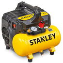 Compresor silent Stanley DST 100/8/6, fara ulei, 1CP, 8Bar, 105l/min.