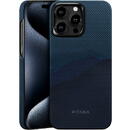 Pitaka Husa Pitaka StarPeak MagEZ Case 4, Aramida 1500D, pentru iPhone 15 Pro Max, compatibila MagSafe Over the Horizon
