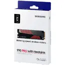 Samsung 990 PRO 4TB M.2 2280 PCI-E x4 Gen4 NVMe Heatsink