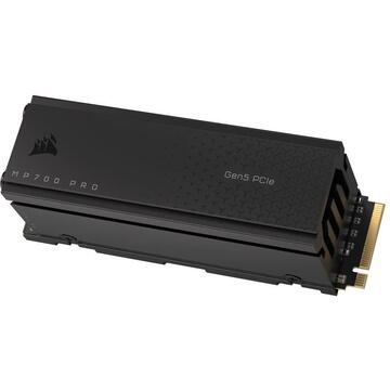 SSD Corsair MP700 PRO 1 TB, PCIe 5.0 x4 NVMe 2.0  M.2 2280, air cooler