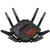 Router wireless Asus Router Gaming Wireless ROG Rapture GT-BE98, Wi-Fi 7, Quad-Band, Quad-Core 2.6GHz CPU, 256MB/2GB Flash/RAM, 10G dual-port, 2.5G quad-port, AiProtection Pro, RangeBoost Plus, AiRadar TX, VPN Fusion, multiple SSIDs, Beamforming, RGB, AiMesh, Negru