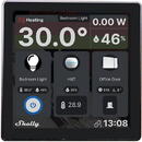 Shelly Smart Control Panel with 5A Switch Shelly Wall Display (black)