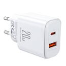 JOYROOM JR-TCF05 Flash, 20W, USB-C/USB-A  Alb