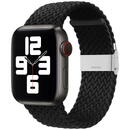 Techsuit Curea pentru Apple Watch 1/2/3/4/5/6/7/8/9/SE/SE 2 (38/40/41mm) - Techsuit Watchband (W032) - Black