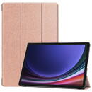 Techsuit Husa pentru Samsung Galaxy Tab S9 Plus / S9 FE Plus - Techsuit FoldPro - Rose Gold