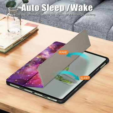 Husa pentruOnePlus Pad Go / Oppo Pad Air2 - Techsuit FoldPro - Galaxy