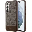 Guess GUHCS23MG4GLBR S23+ S916 brown/brown hardcase 4G Stripe Collection