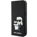 Karl Lagerfeld KLBKP14XSANKCPK iPhone 14 Pro Max 6.7" bookcase black/black Saffiano Karl & Choupette