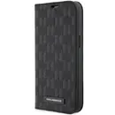 Karl Lagerfeld KLBKP14XSAKLHPK iPhone 14 Pro Max 6.7" bookcase black/black Saffiano Monogram