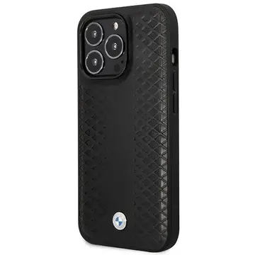 Husa BMW Leather Diamond Pattern MagSafe