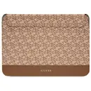 Guess GCube Stripes case for a 14" laptop - brown