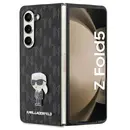 Karl Lagerfeld Saffiano Monogram Ikonik Pin case for Samsung Galaxy Z Fold 5 - black