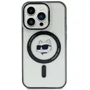 Karl Lagerfeld KLHMP15MHCHNOTK iPhone 15 Plus 6.7" transparent hardcase IML Choupette`s Head MagSafe