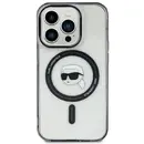 Karl Lagerfeld KLHMP15MHKHNOTK iPhone 15 Plus 6.7" transparent hardcase IML Karl`s Head MagSafe