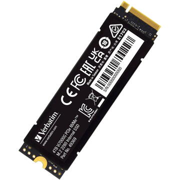 SSD Verbatim Vi7000 M.2 SSD      4TB PCIe NVMe                  49369