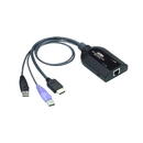 Aten KA7188 USB HDMI Virtual Media KVM Adapter Cable (Support Smart Card Reader and Audio De-Embedder)