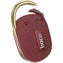 Hoco Boxa Wireless BT 5.3, TWS, Hi-Fi - Hoco Easy Joy Sports (HC17) - Wine Red