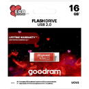 GOODRAM Pendrive CUBE 16GB USB2.0 - Valentine