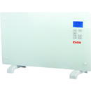 ZASS Convector cu sticla Zass ZKG 01 White, 2000W, Panou touchscreen, Afisaj LCD, Blocare pentru copii