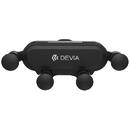 Devia Devia Suport Auto Kintone Series Gravity, 3.5-6.5 inch, prindere la ventilatie, Negru