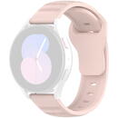 Techsuit Curea pentru Samsung Galaxy Watch 4/5/Active 2, Huawei Watch GT 3 (42mm)/GT 3 Pro (43mm) - Techsuit Watchband (W050) - Pink