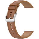 Techsuit Curea pentru Samsung Galaxy Watch 4/5/Active 2, Huawei Watch GT 3 (42mm)/GT 3 Pro (43mm) - Techsuit Watchband (W048) - Brown