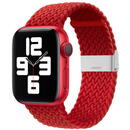 Curea de ceas din material textil Apple smartwatch 7/6 / SE / 5/4/3/2 (41mm / 40mm / 38mm) rosu