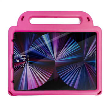 TYPEC Husa pentru tableta moale de tip blindata Diamond pentru Samsung Galaxy Tab A7 10.4 '' 2020 cu suport pentru stylus, roz