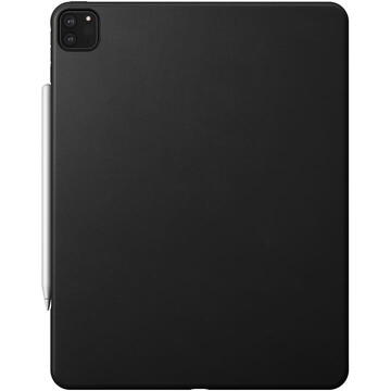 Husa tableta din piele Nomad Rugged , black- iPad Pro 12.9" 18/20