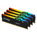 Fury Beast RGB Black 128GB DDR5 5200MHz CL 40 Quad Channel