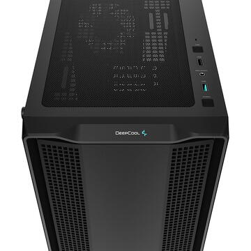 Carcasa Deepcool Carcasa CC360 ARGB, Middle Towerm mATX, Negru